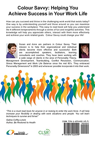 Colour Savvy: Helping You Achieve Success in Your Work Life