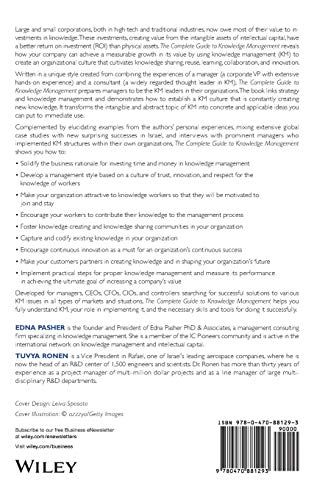 The Complete Guide to Knowledge Management: A Strategic Plan to Leverage Your Company's Intellectual Capital