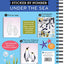 Brain Games - Sticker by Number: Under the Sea - 2 Books in