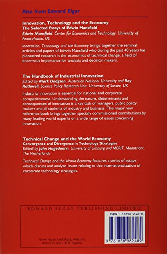 Economic Approaches to Innovation — back cover