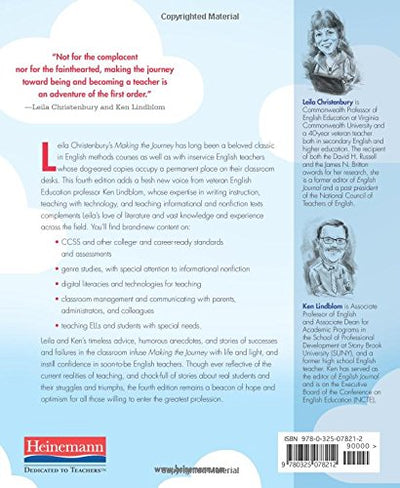 Making the Journey, Fourth Edition: Being and Becoming a Teacher of English Language Arts