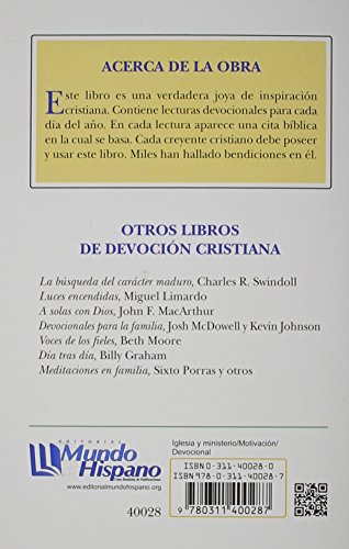 Manantiales En El Desierto: 366 Lecturas Devocionales En Lenguaje Contemporneo (Spanish Edition)