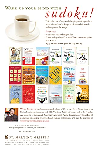 Will Shortz Presents Coffee and Sudoku: 100 Wordless Crossword Puzzles