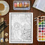Color The Gospel: Inspired To Grace: Christian Coloring Books