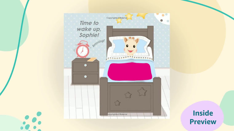 Sophie's Busy Day: Sophie la girafe — back cover