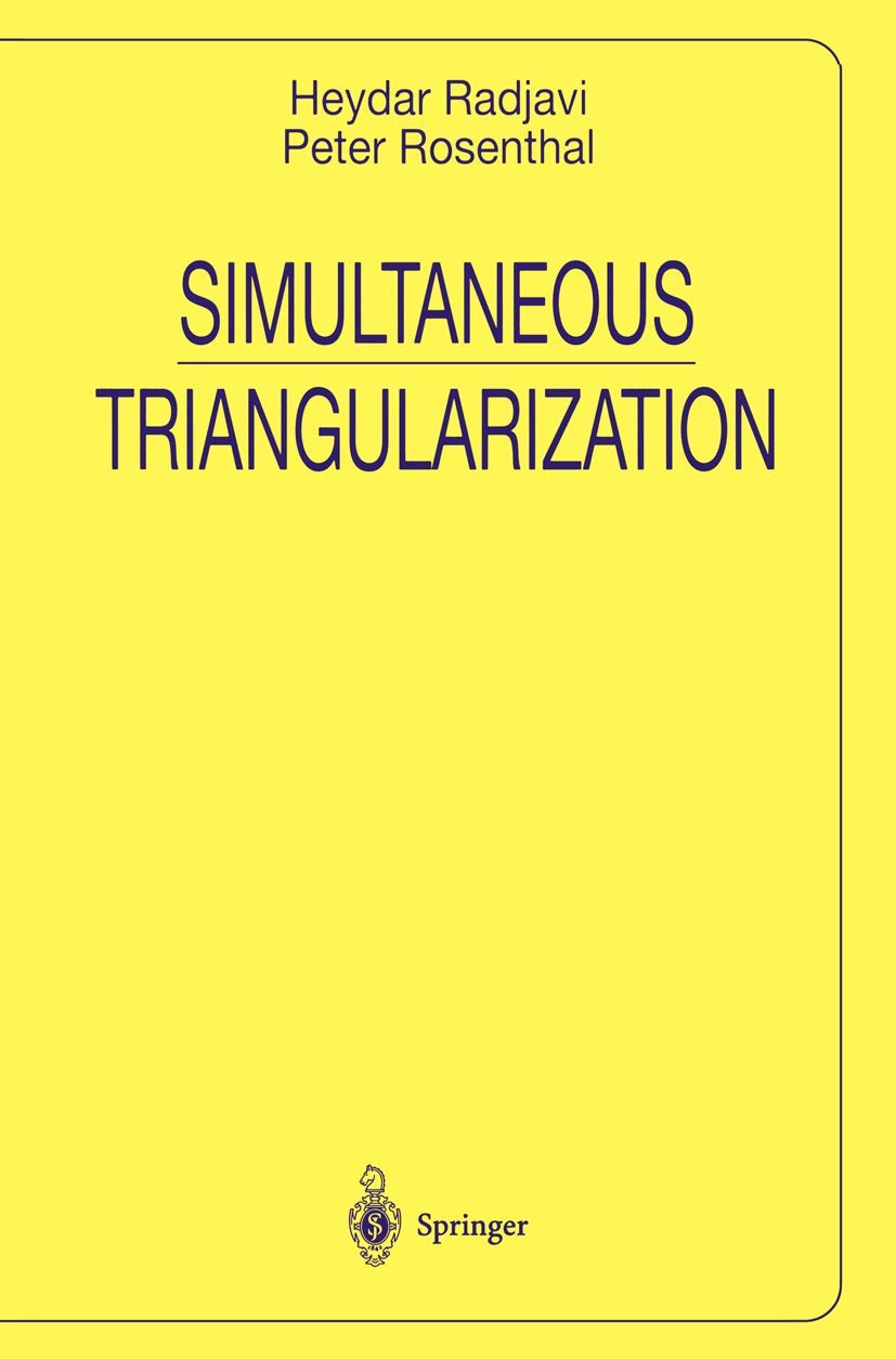 Simultaneous Triangularization (Universitext)