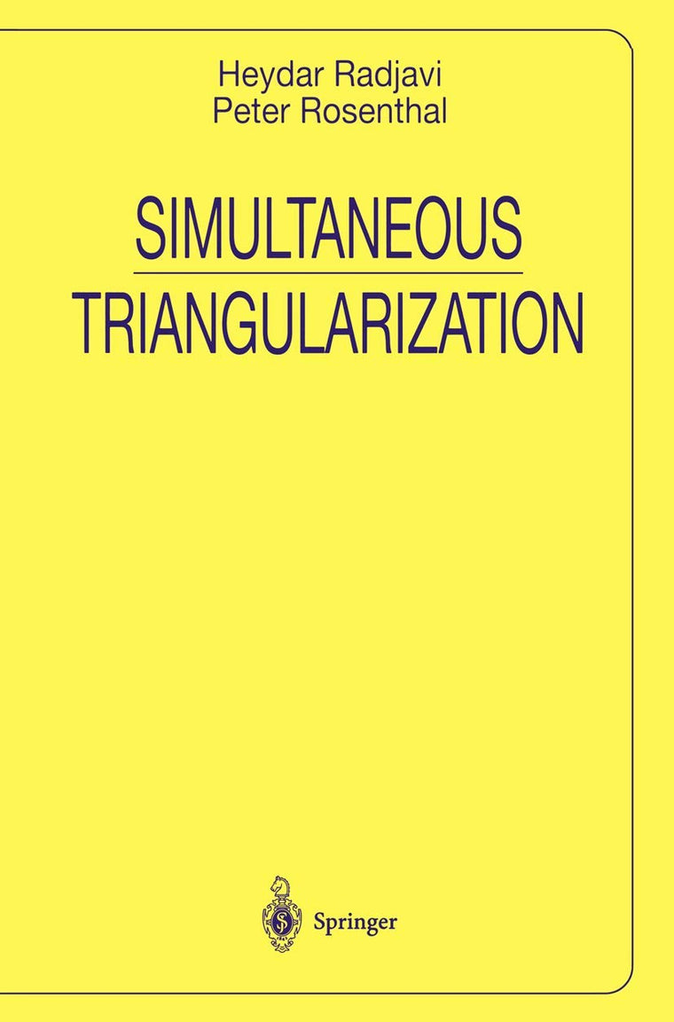Simultaneous Triangularization (Universitext)