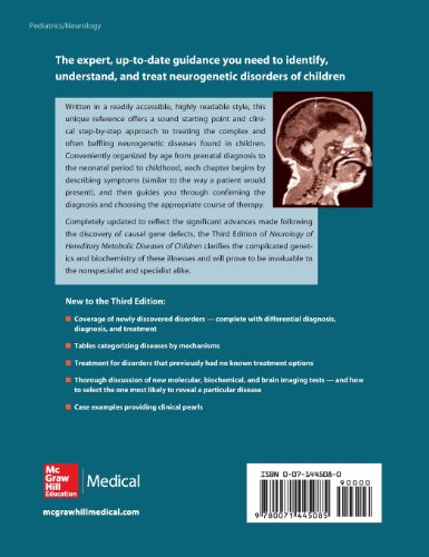 Neurology of Hereditary Metabolic Disease of Children