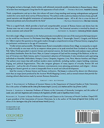 The Romans: From Village to Empire by Mary T. Boatwright
