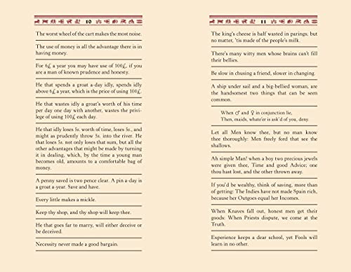Poor Richard's Almanack (Deluxe, Hardbound Edition)