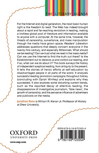 Readers' Liberation: The Literary Agenda