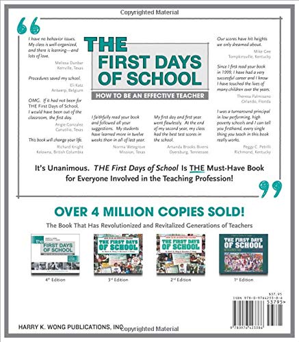 The First Days of School: How to Be an Effective Teacher, 5th Edition