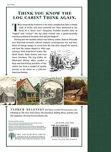The Log Cabin: An Illustrated History — back cover