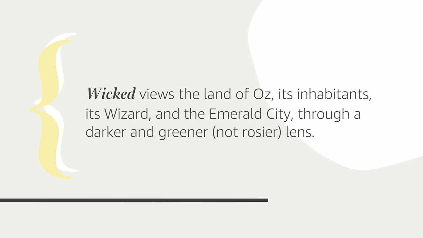 Wicked Musical Tie-in Edition: The Life and Times of the Wicked Witch of the West