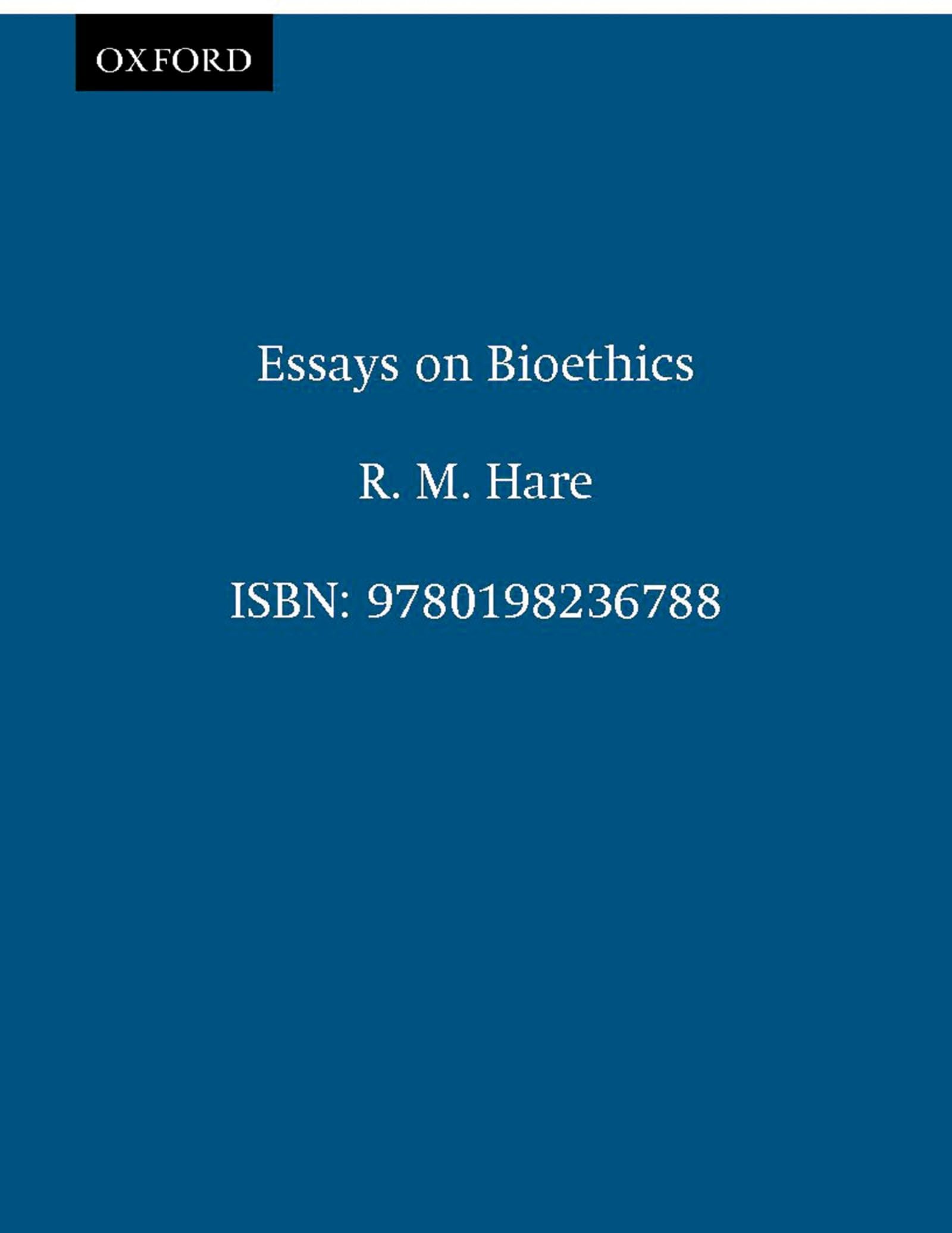 Essays on Bioethics