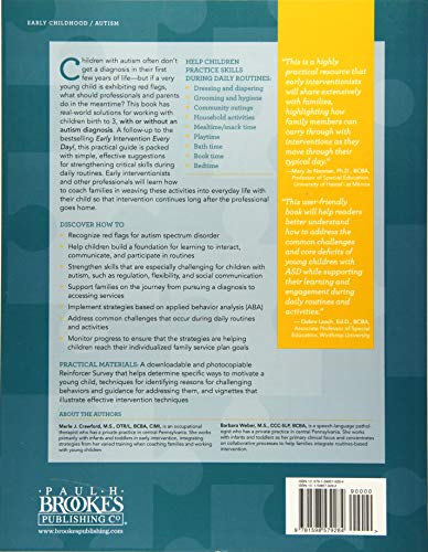 Autism Intervention Every Day!: Embedding Activities in Daily Routines for Young Children and Their Families