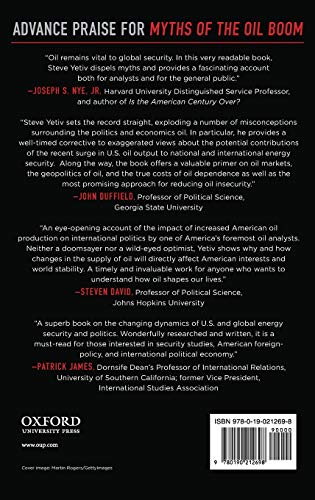 Myths of the Oil Boom: American National Security in a Global Energy Market