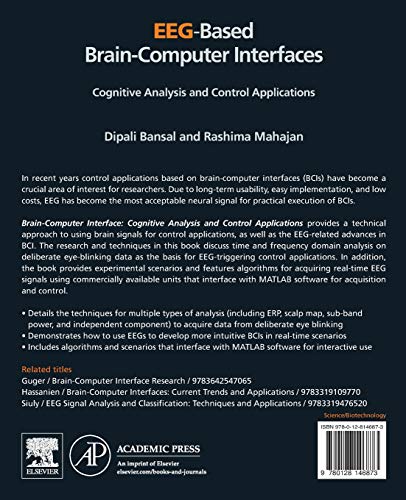 EEG-Based Brain-Computer Interfaces: Cognitive Analysis and Control Applications