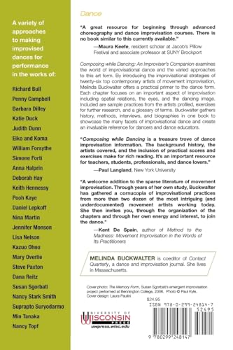 Composing while Dancing: An Improvisers Companion