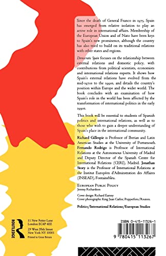 Democratic Spain (Routledge Research in European Public Policy)