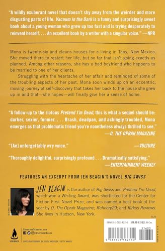 Vacuum in the Dark: A Novel — back cover