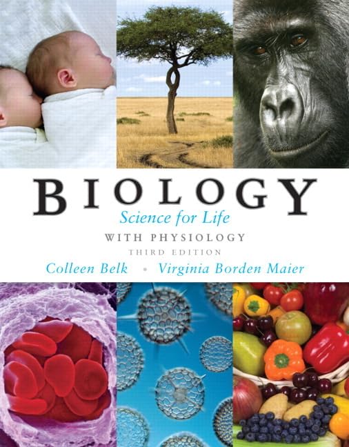 Biology: Science for Life with Physiology Plus MasteringBiology with eText -- Access Card Package (3rd Edition)
