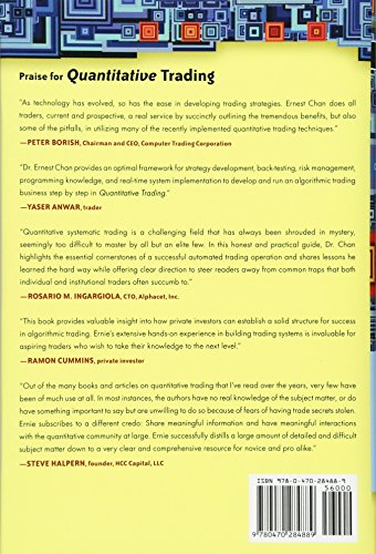 Quantitative Trading: How to Build Your Own Algorithmic Trading Business