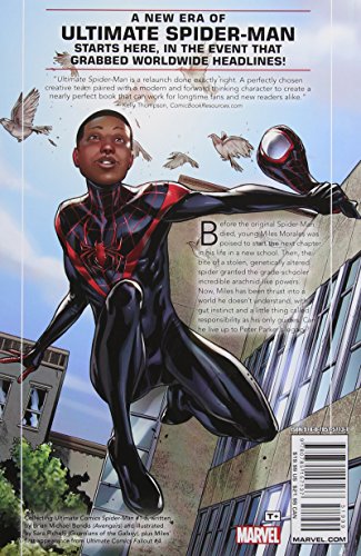 Ultimate Comics Spider-Man, Vol. 1 — back cover