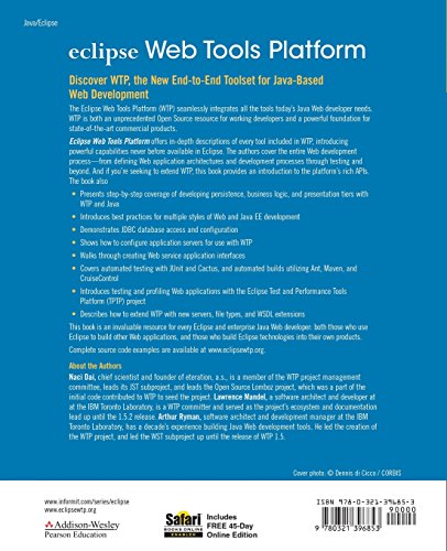 Eclipse Web Tools Platform: Developing Java Web Applications