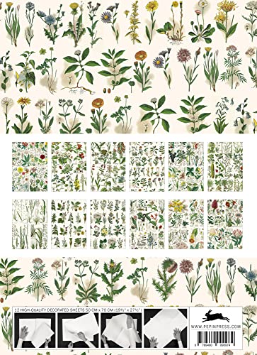 Flora: Gift & Creative Paper Book Vol.85 (Multilingual Edition) (English, Spanish, French and German Edition)