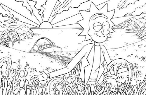 Rick and Morty: The Official Coloring Book: Sometimes Science is More Art Than Science