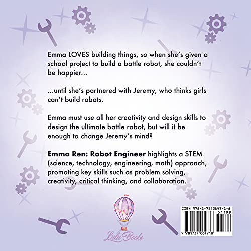 Emma Ren Robot Engineer: Fun and Educational STEM (science, technology, engineering, and math) Book for Kids (STEM (Science, technology, engineering, and math) Educational Picture Book (3books))