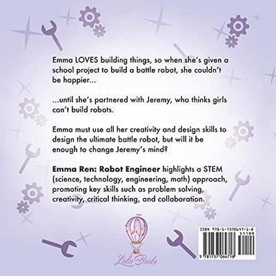 Emma Ren Robot Engineer: Fun and Educational STEM (science, technology, engineering, and math) Book for Kids (STEM (Science, technology, engineering, and math) Educational Picture Book (3books))