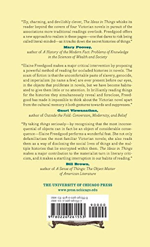 The Ideas in Things: Fugitive Meaning in the Victorian Novel