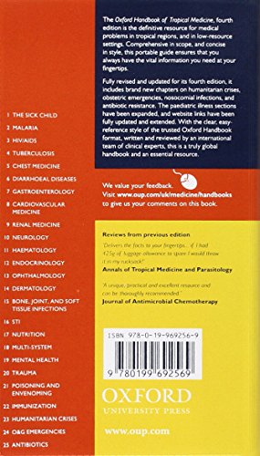 Oxford Handbook of Tropical Medicine (Oxford Medical Handbooks)
