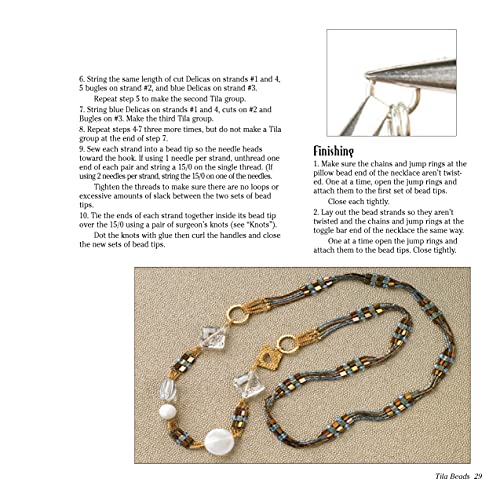 Tila Beads: Bracelets and Necklaces with 2-Hole Tile-Shaped Beads (Design Originals) How to Make Jewelry with Miyuki Beadwork - Diagrams, Patterns, and Instructions for Necklaces, Bracelets, and More