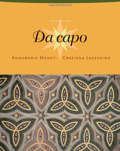 Da capo, Sixth Edition (with Text Audio CD)