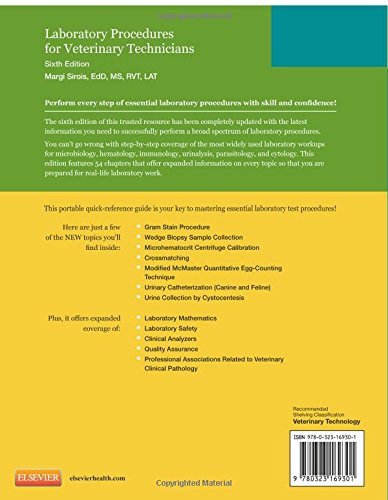 Laboratory Procedures for Veterinary Technicians, 6th Editio