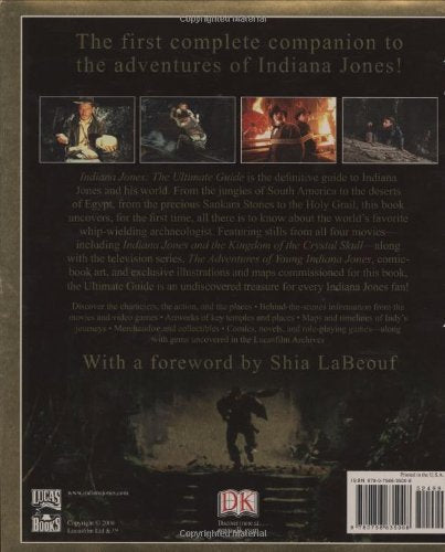 Indiana Jones: The Ultimate Guide — back cover