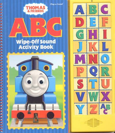 Thomas & Friends ABC Wipe-Off Sound Activity Book
