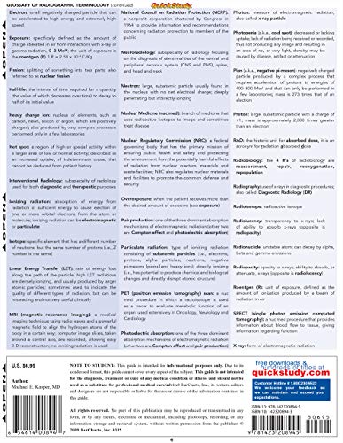 X-Ray Tech QuickStudy Laminated Reference Guide (QuickStudy Academic)