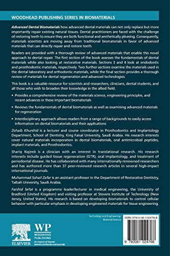 Advanced Dental Biomaterials (Woodheard Publishing Series in Biomaterials)