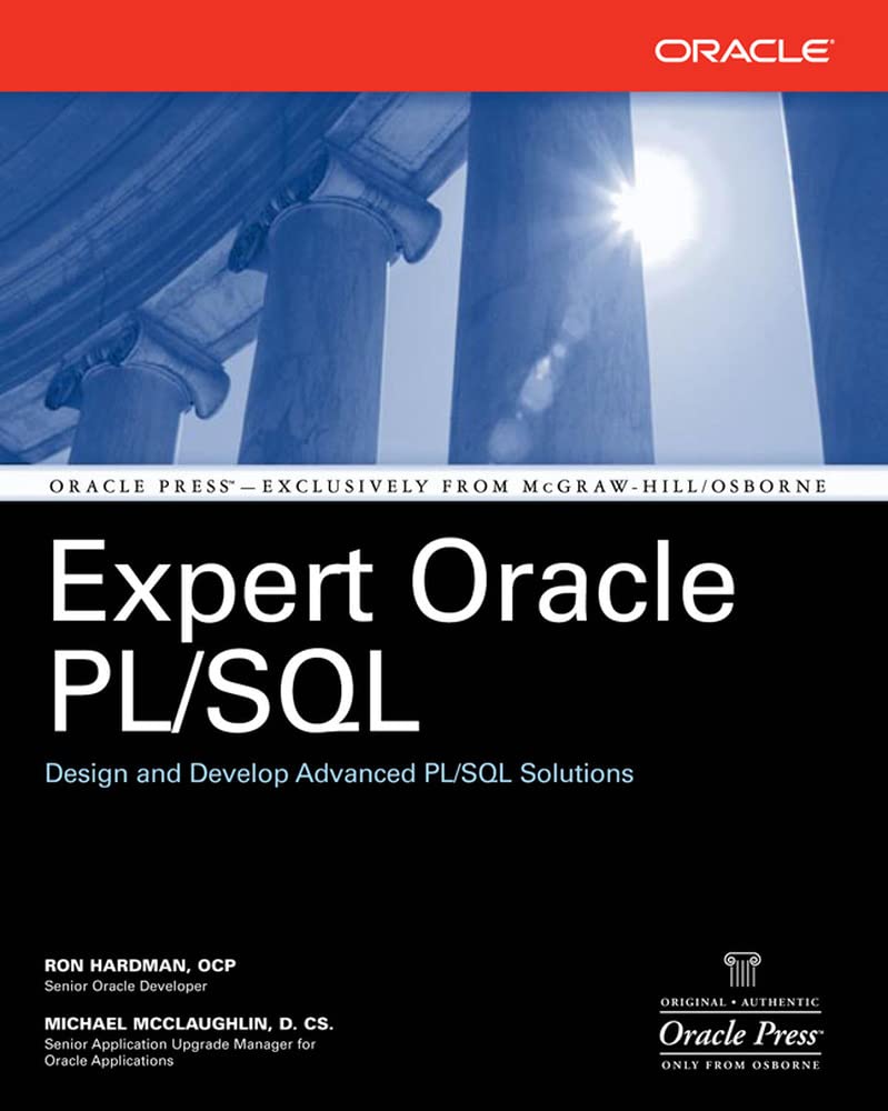 Expert Oracle PL/SQL (Oracle Press)