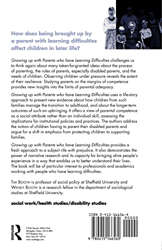 Growing up with Parents who have Learning Difficulties