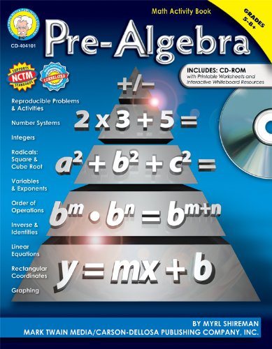 Mark Twain - Pre-Algebra, Grades 5 - 8