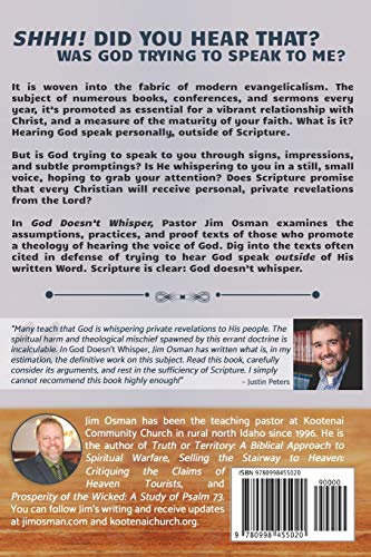 God Doesn't Whisper
