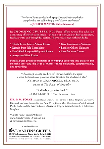 Choosing Civility — back cover