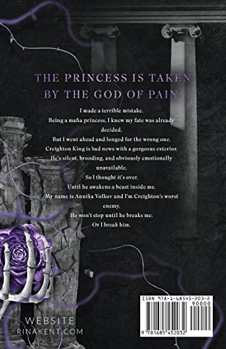 God of Pain: Special Edition Print — back cover