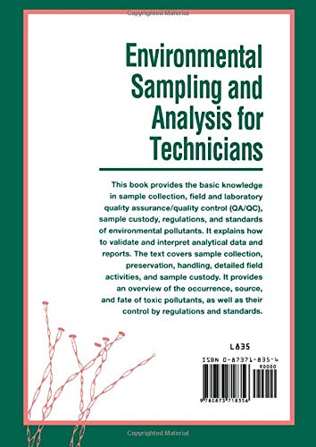 Environmental Sampling and Analysis for Technicians