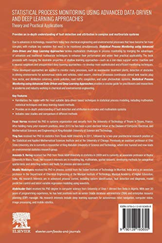 Statistical Process Monitoring Using Advanced Data-Driven and Deep Learning Approaches: Theory and Practical Applications